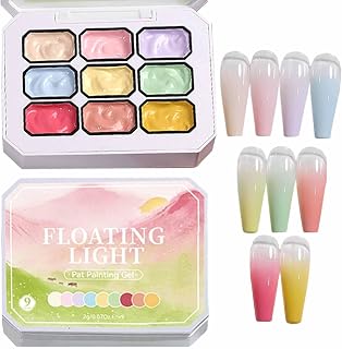 Patting Gels for Nails Sculpting Gradient Glue | Sponge Pat Painting Nail Gel for Women Beginner Salon Home Daily Travel Wedding Photoshoot Party