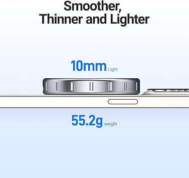 JEYI Magnetic 2230 M.2 NVMe SSD Enclosure, 10Gbps USB 3.2 Gen2, Aluminum Case with MagSafe, ProRes 4K External Storage for iPhone 15/16/17 Pro