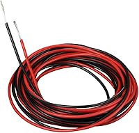 Vista 8 de BNTECHGO - Cable con aislamiento de silicón calibre 22/26/28/30, bobina de cable de cobre estañado flexible de 20 pies