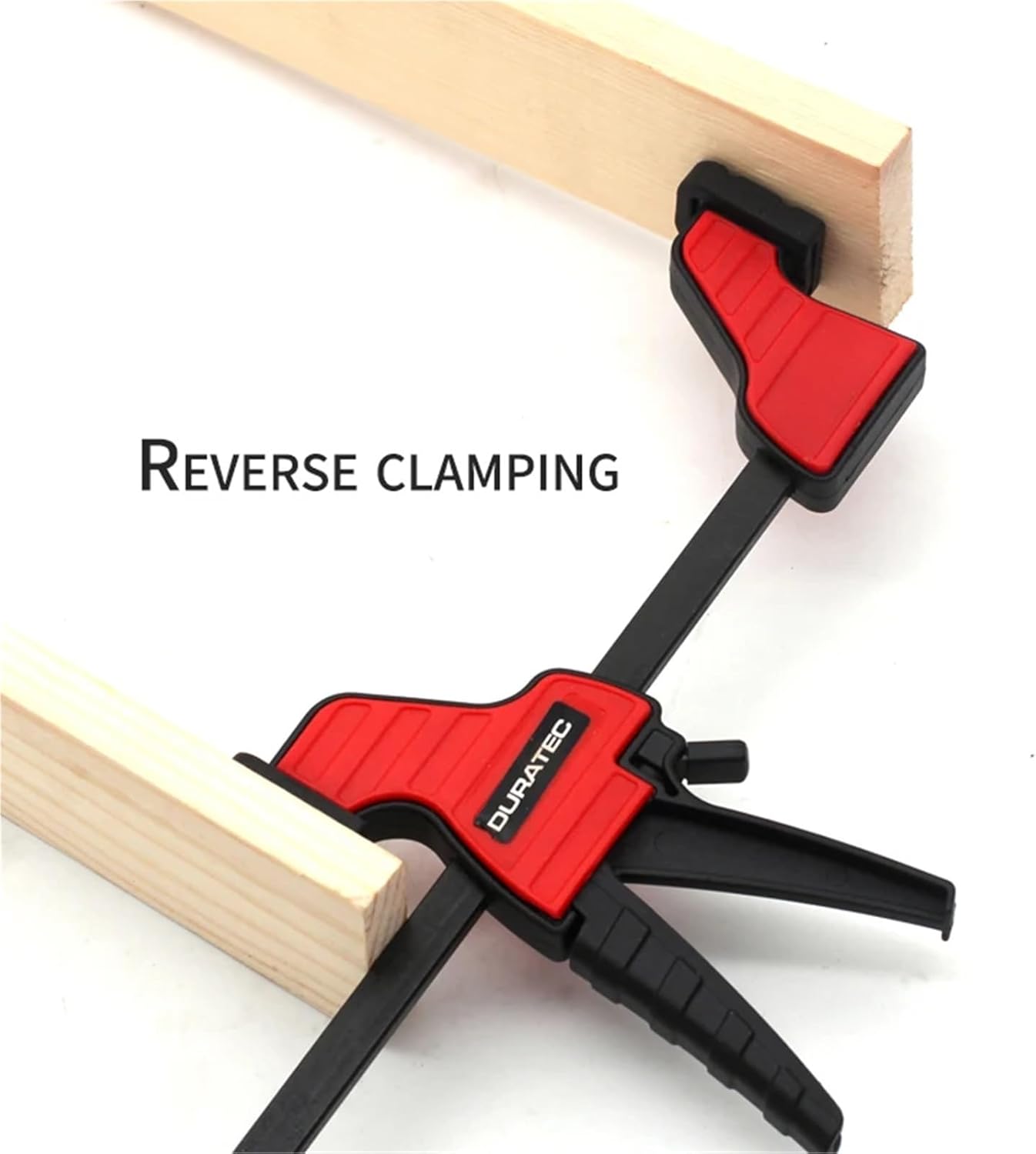 4pcs F Clamps Bar Clamps, Heavy Duty Quick Slide Wood Clamp Smooth Quick Slide Carpentry Bar Clips(4pcs 6inch)