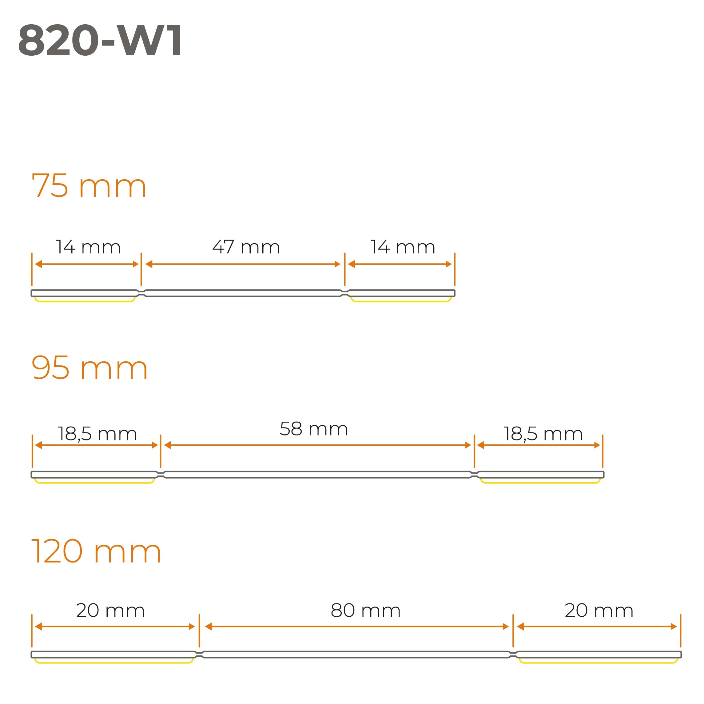 Quest Rodapié Flexible 6 en 1 PVC 95 mm Autoadhesivo - Marrón, 25 m