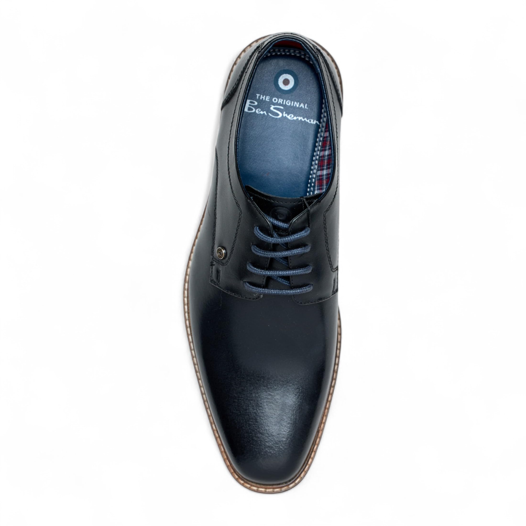 Scarpe Derby Formali da Uomo Pethick in Pelle Nera, Stile Oxford Brogue, da Matrimonio e da Ufficio