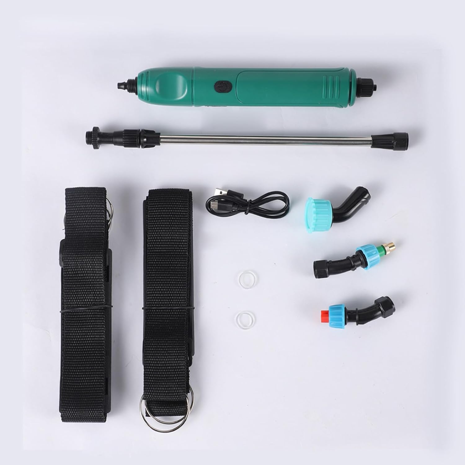 2000mAh Battery USB Charged Backpack Garden Sprayer 6L Capacity Adjustable Strap Suitable For Lawns Flowerbed Irrigation