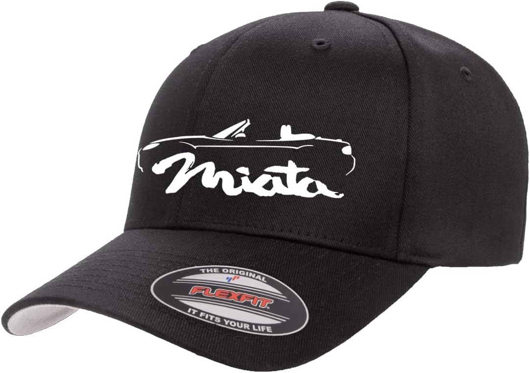 2010-15 Miata MX5 Sports Car Flex 6277 Athletic Baseball Fitted Hat Cap
