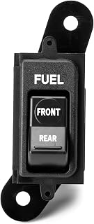 F2TZ9A050A Front Rear Fuel Gas Tank Selector Switch for 1992-1997 Ford F150 F250 F350 F Super Duty Dash Mounted Button Assembly Replacement F2TZ-9A050-A F2TB9A050AB 901-301 1S8980 760001 DS2268