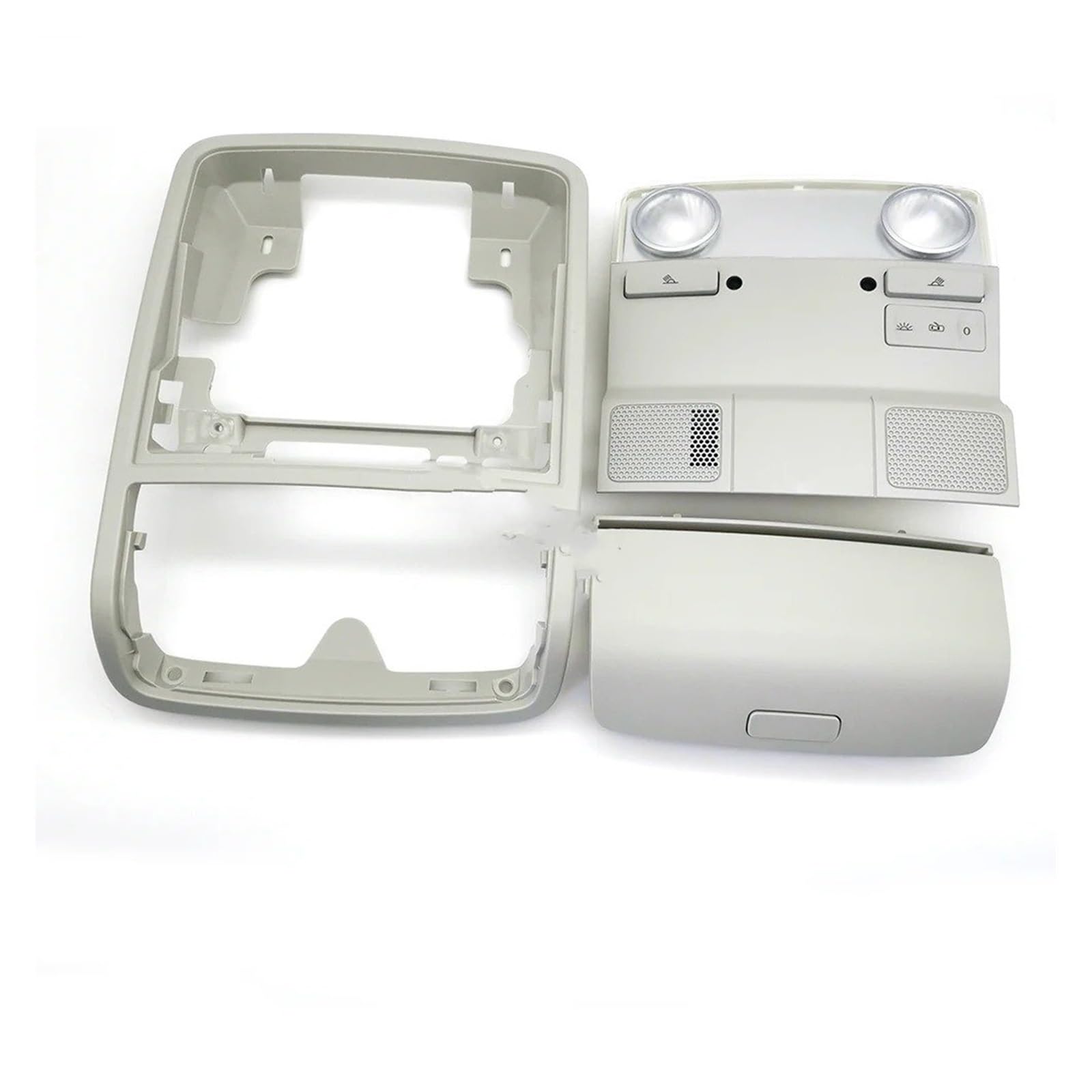 Für Vw Für Golf 5 6 Für Passat B6 2006 2007 2008 2009 Grau Auto Dome Licht Vorne Innen Decke Lampe Lesen Lampen Mit Rot Brillenetui Für Auto