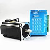 Complete Set: Includes an 86 closed-loop high-speed stepper motor, HB806H driver, and necessary wiring (3m line and encoder line) for easy installation and operation.