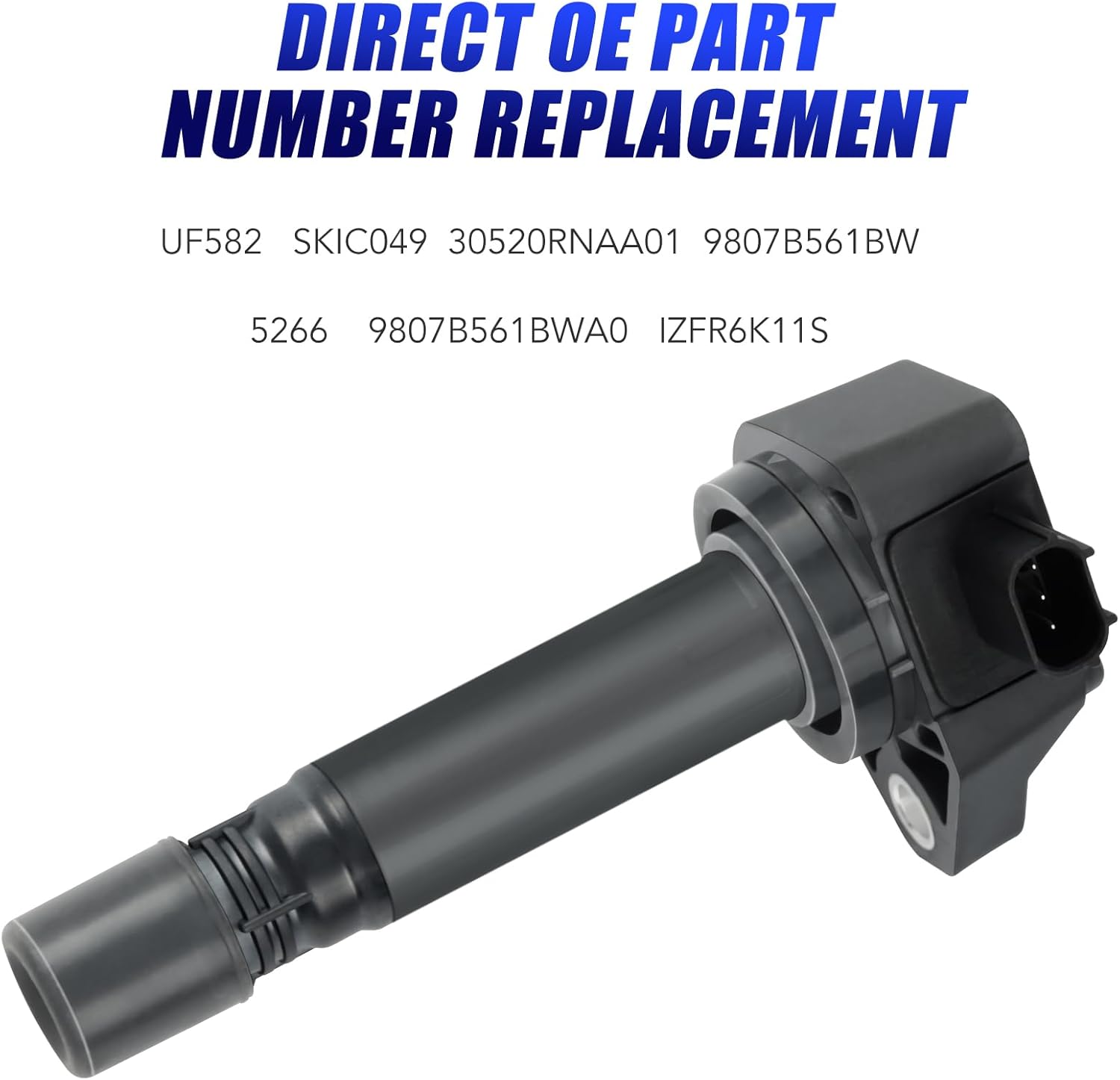 Set of 4 Ignition Coil Pack and Spark Plugs Compatible with 1.8 L4 2006 2007 2008 2009 2010 2011 Honda Civic 1.8L Replaces UF582 30520RNAA01