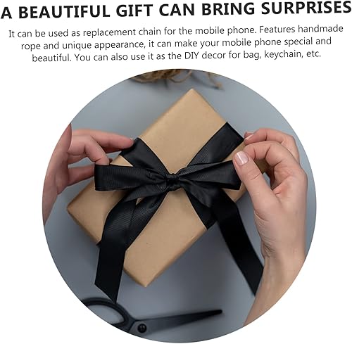 Miniatura 4 de Cadena de teléfono móvil, collar de flor de loto, decoración de cristal, llavero inteligente, cadena de cuentas para teléfono creativo, cordón para