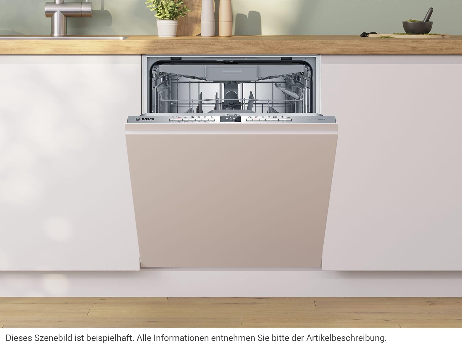 Bosch SMH4HVX14E Série 4 - Lave-vaisselle, encastrable, Home Connect