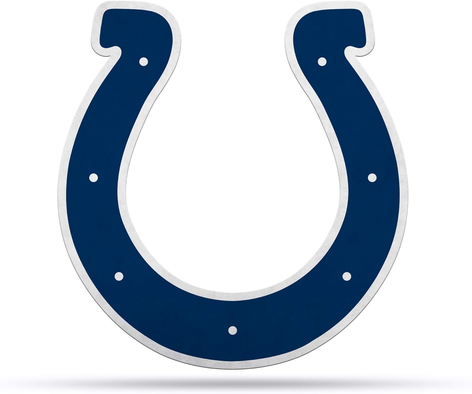 Rico Industries NFL Indianapolis Colts Mascot Shape Cut Pennant - Home and Living Room Décor - Soft Felt EZ to Hang : Sports & Outdoors