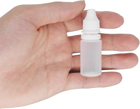 TRENDBOX 10 Pack 10ml Plastic Empty Eye Liquid Dropper Bottles