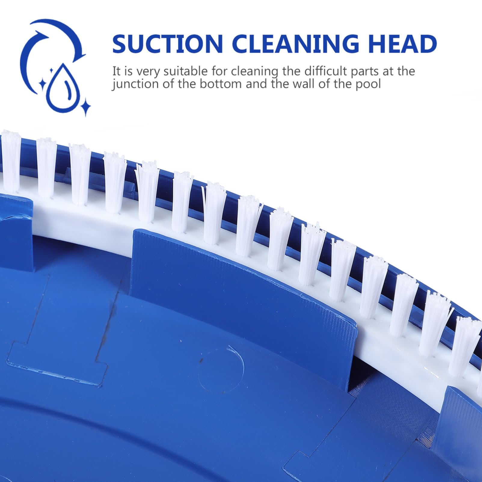 GANAZONO Pool Leaf Vacuum Cleaner 1set Cleaning Suction Head Leaf Catcher for Pool Durable Abs Material