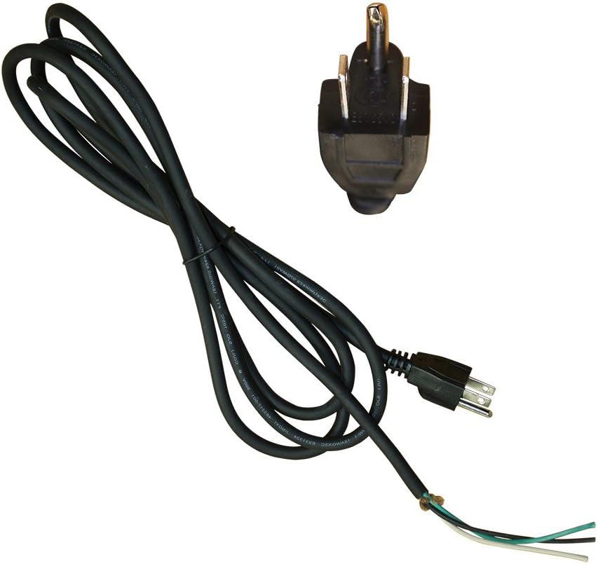 Superior Electric EC183 9 Feet 18 AWG SJO 3 Wire 125 Volt NEMA 5-15P Electrical Cord