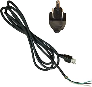 Superior Electric EC183 9 Feet 18 AWG SJO 3 Wire 125 Volt Electrical Cord