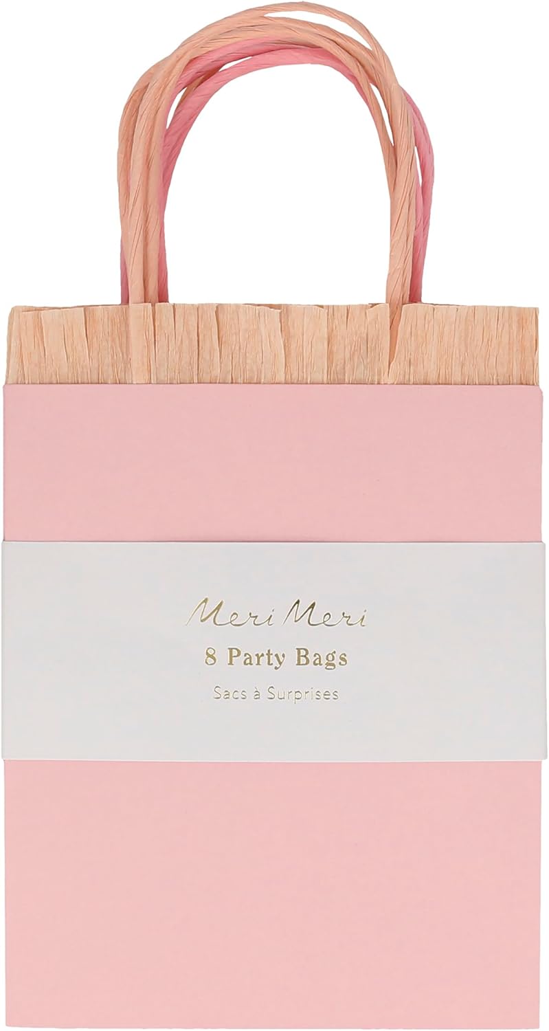 Meri Meri Pink Fringe Party Bags (Pack of 8) - Image 4