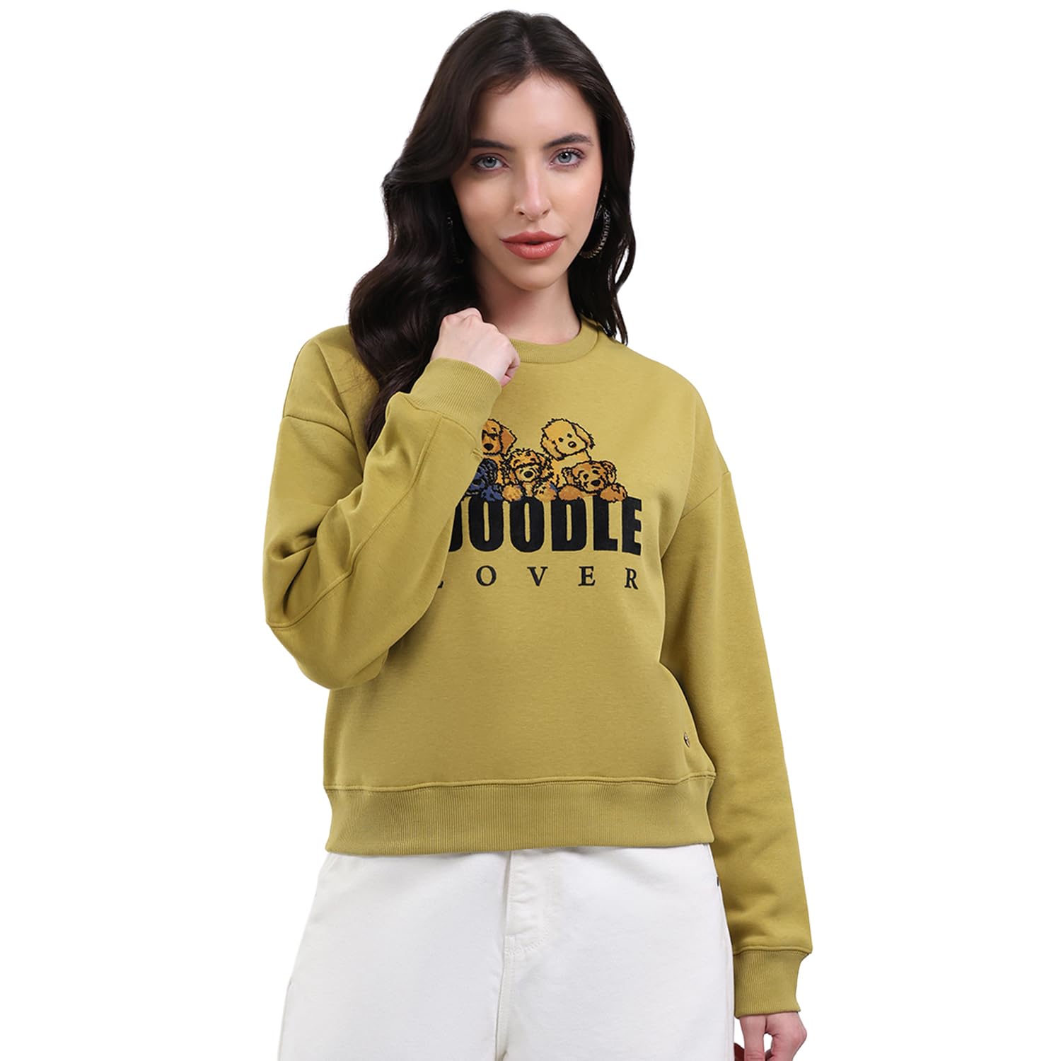 monte carlo Womens Oversized Printed Pull On Full Sleeve Winter Sweatshirt | Warm Pullover for Ladies | Soft Comfortable Casual Winter Wear for Women's (Pack of 1)-picture-40