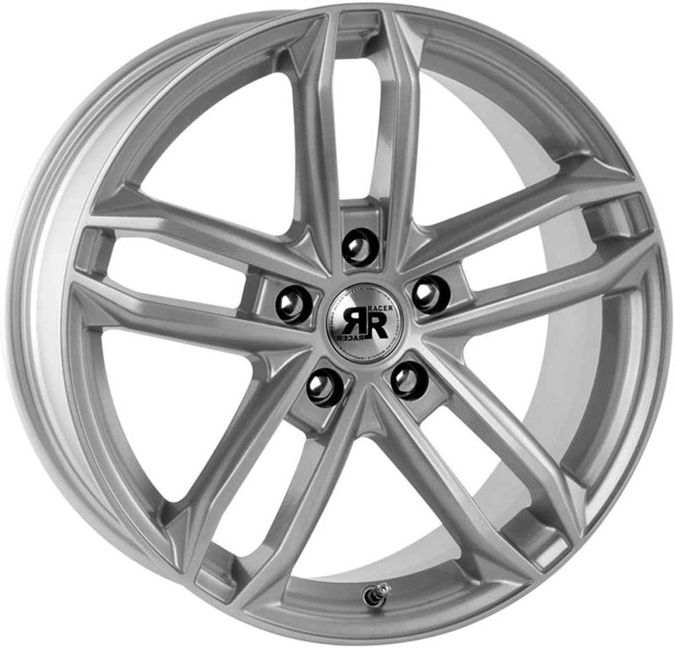 RACER DARK Silver 7.5x17 ET35 4x100 Hub Bore 67.1 Alloy Rims