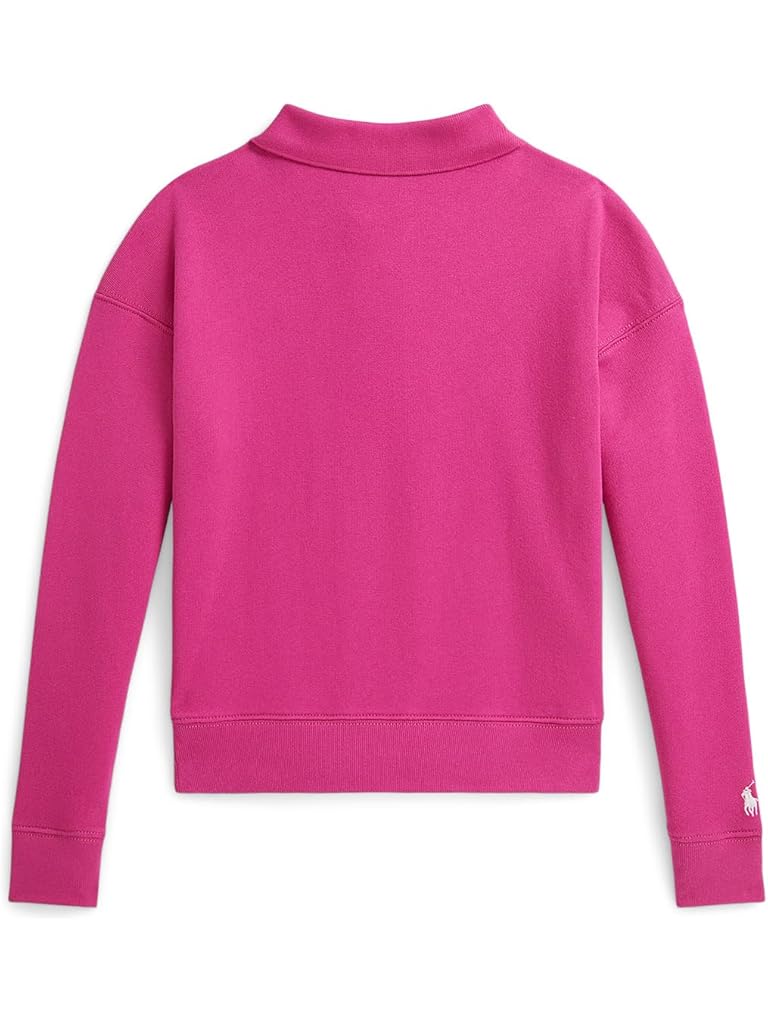 Pink Polo Ralph Lauren Polo Team Terry Polo Sweatshirt (big Kid)