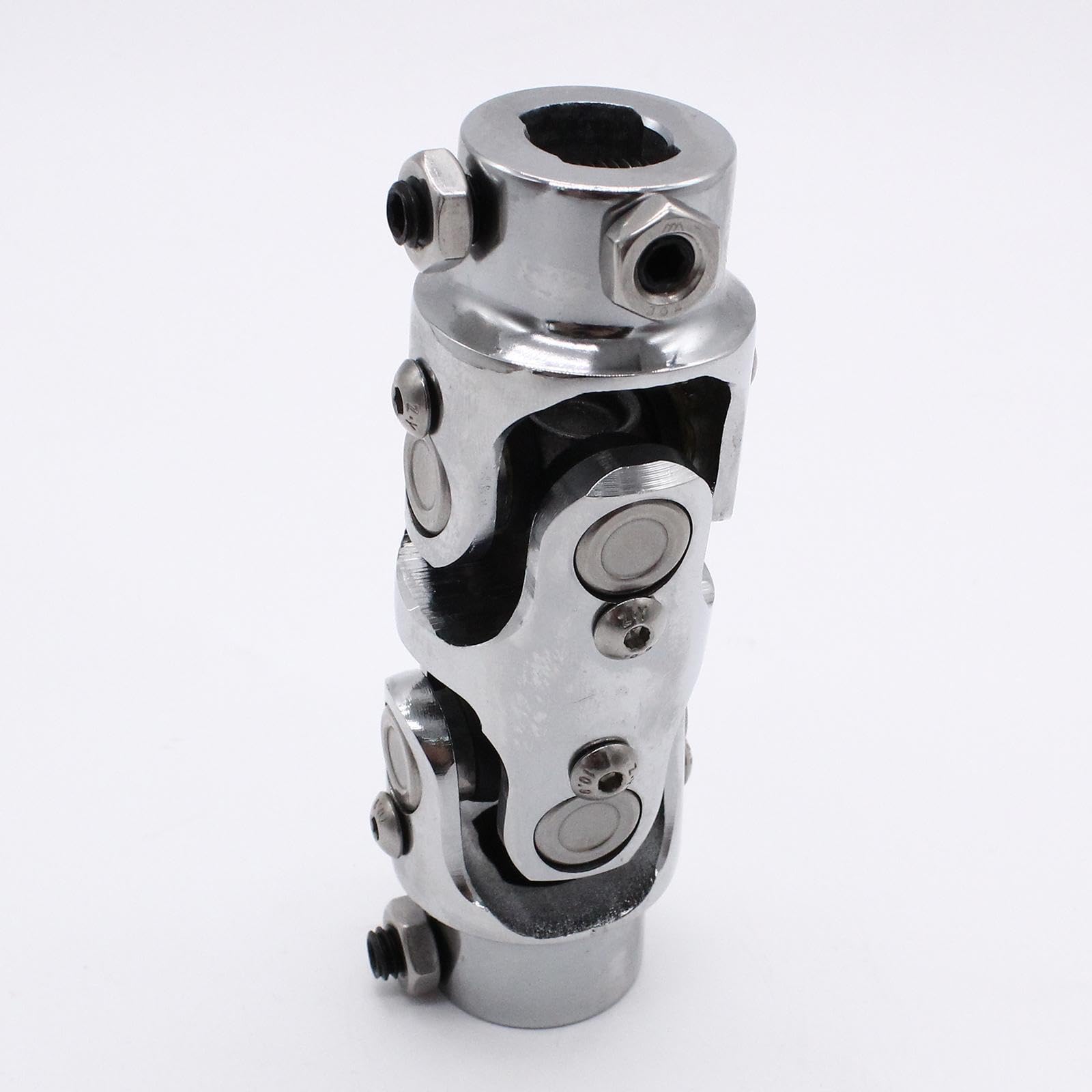 Giunto universale a sterzo da 3/4 Dd x 3/4 Dd, facile da installare, affidabile pezzo di ricambio per la manutenzione dei veicoli automobilistici.