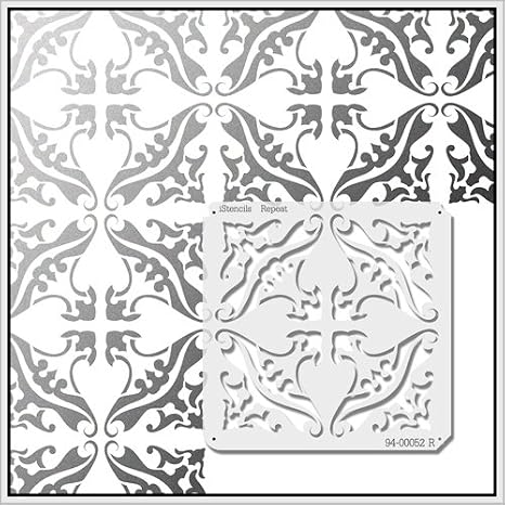 Repeat Wall Stencil 94-00052 R 5 X 5