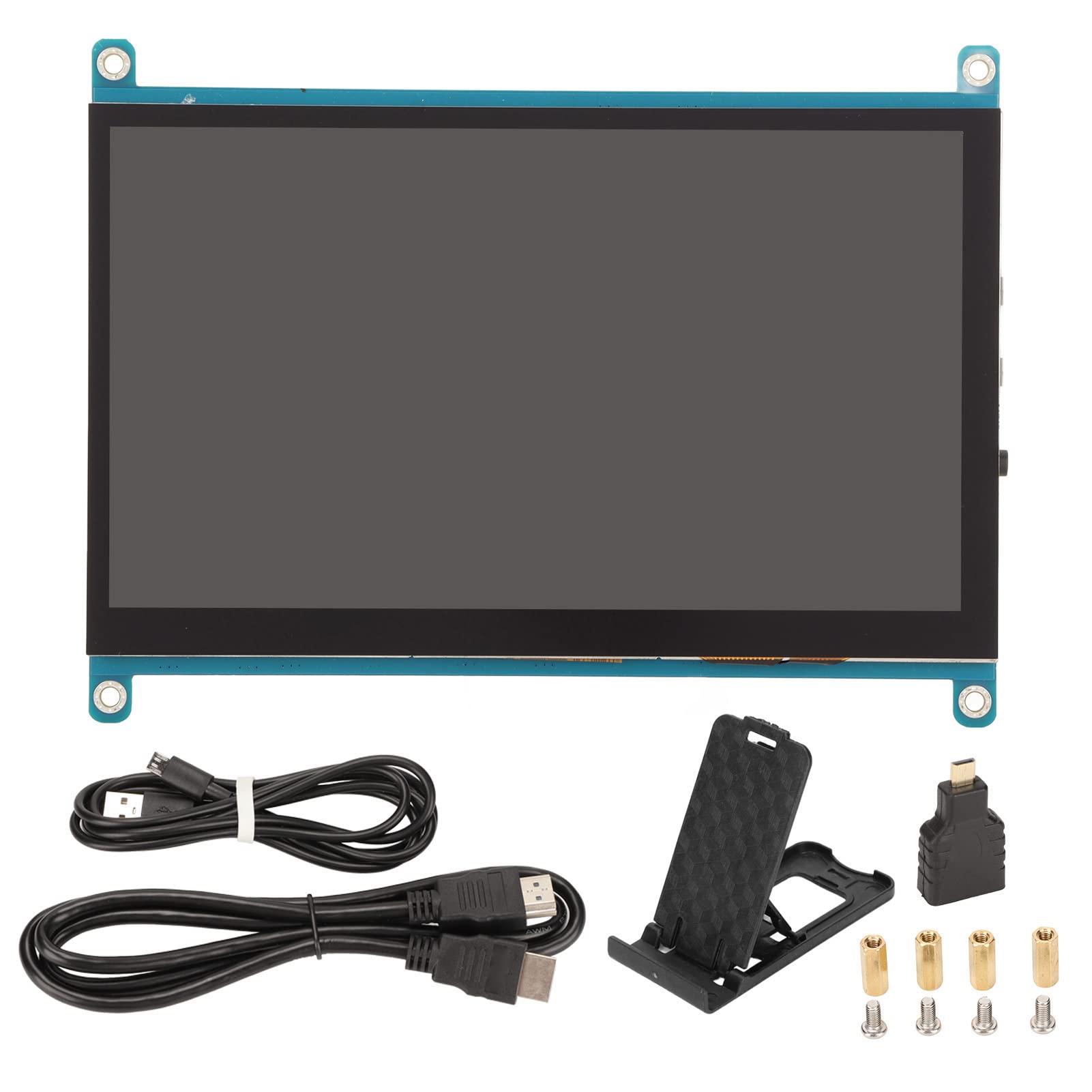 Elprico Moniteur à écran Tactile 7 Pouces, Moniteur Portable à écran HD 1080p IPS avec Port HDMI et USB, Kit D'écran de Moniteur à Angle de Vision de 178 °