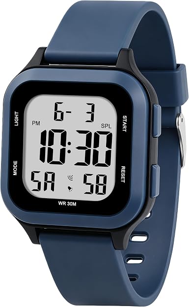 Ayybboo Montre Sport Étanche 50 Mètres pour Natation et Plein Air