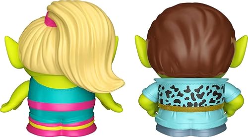 Miniatura 6 de Mattel Pixar Alien Figuras de acción 2 unidades, Barbie y Ken Remix Figuras con coche de juguete, regalos coleccionables