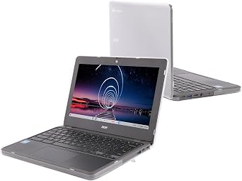 mCover Hard Case Only Compatible for 2023-2024 11.6" Acer Chromebook 511 C736 Series Clamshell Laptop Computers NOT Compatible with Any Other Acer Models - Clear