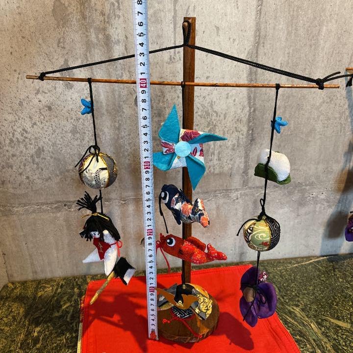 吊るし飾り・端午の節句・吊るし台付 吊るし飾り・端午の節句・吊るし台付