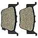 NICHE Rear Center Brake Pad Set for Honda 06435-HN8-016 Organic