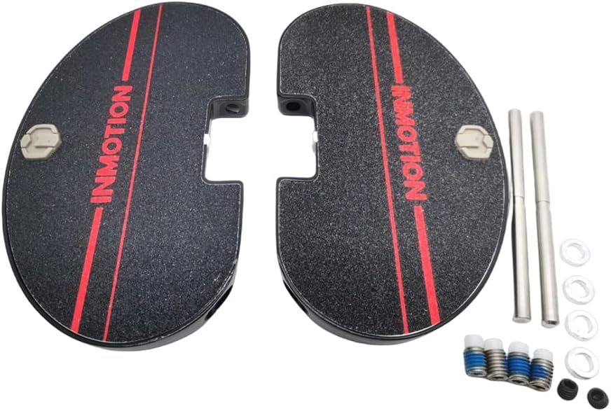 Original Pedal Assembly for Inmotion V8 V5F Electric Unicycle Self Balance Scooter Pedals Replacement Parts with Pedal Shaft (1 Set)