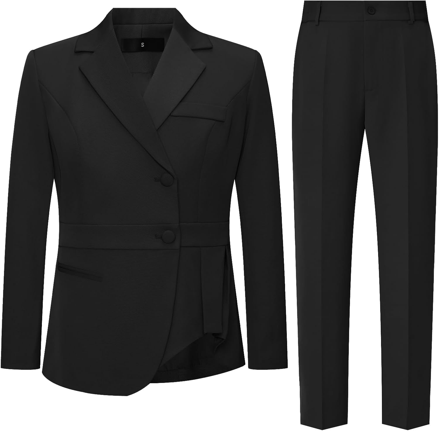 Womens Suits 2 Piece Set Business Casual Outfits Formal Dressy Pants Suit