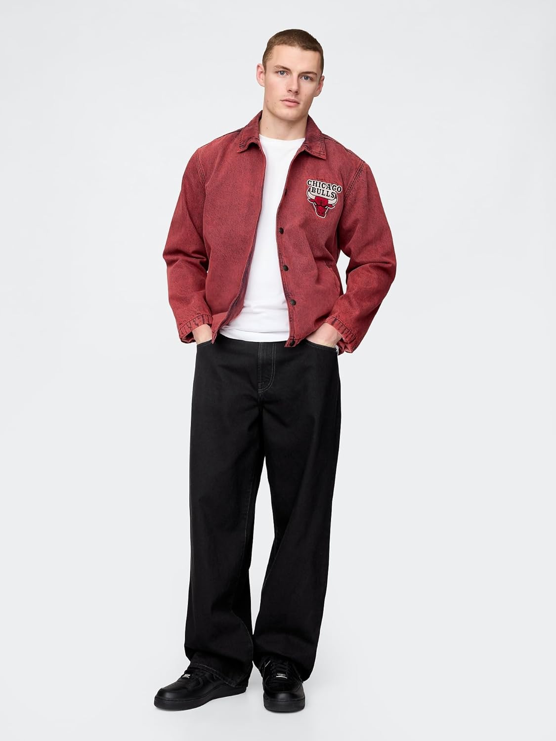 GAP Men's X Nba Team Logo Coaches Jacket