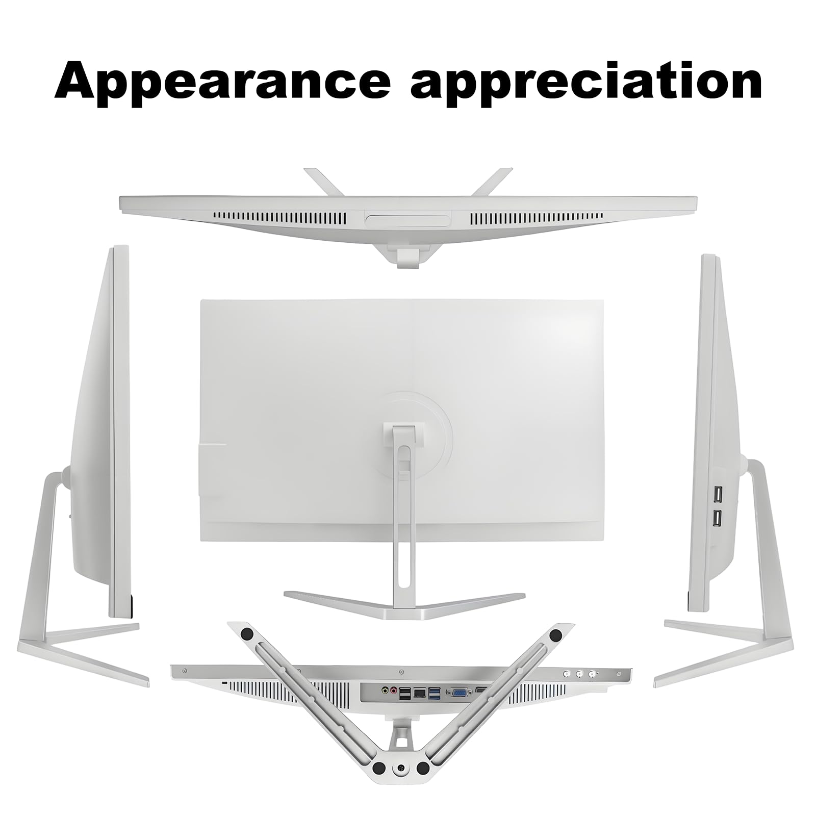 23.8-Inch Fhd All-in-One Desktop Compute,Core i5, 16GB DDR RAM,512GB PCIe SSD,1920x1080 FHD Display, WiFi, Bluetooth,Mouse and Keyboard Include,with 1-Year Warrant image 7
