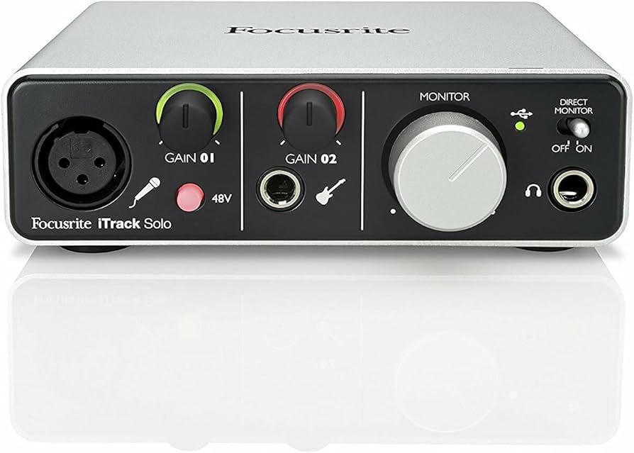 Amazon.co.jp: Focusrite iTrack Solo Lightning オーディオ Amazon.co.jp: Focusrite iTrack Solo Lightning オーディオ