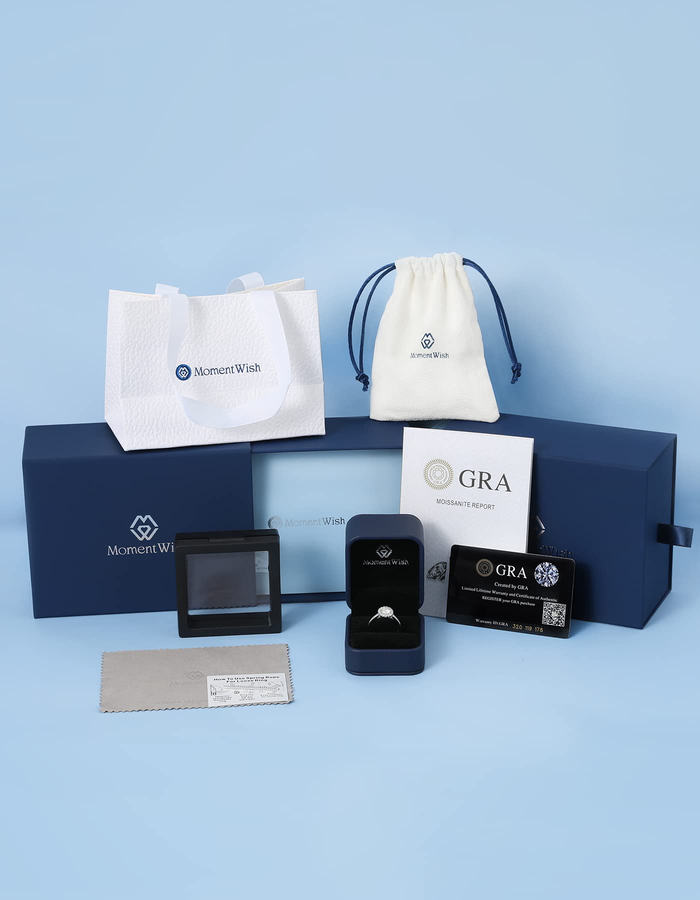 MomentWish Schwarze Moissanite Ohrstecker, 1-2 Karat Ohrringe Schwarz Herren Damen 925 Sterling Silber Simulierter Diamant Ohrring Solitär Ohrschmuck Geschenk für ihn 5/5.5/6.5mm