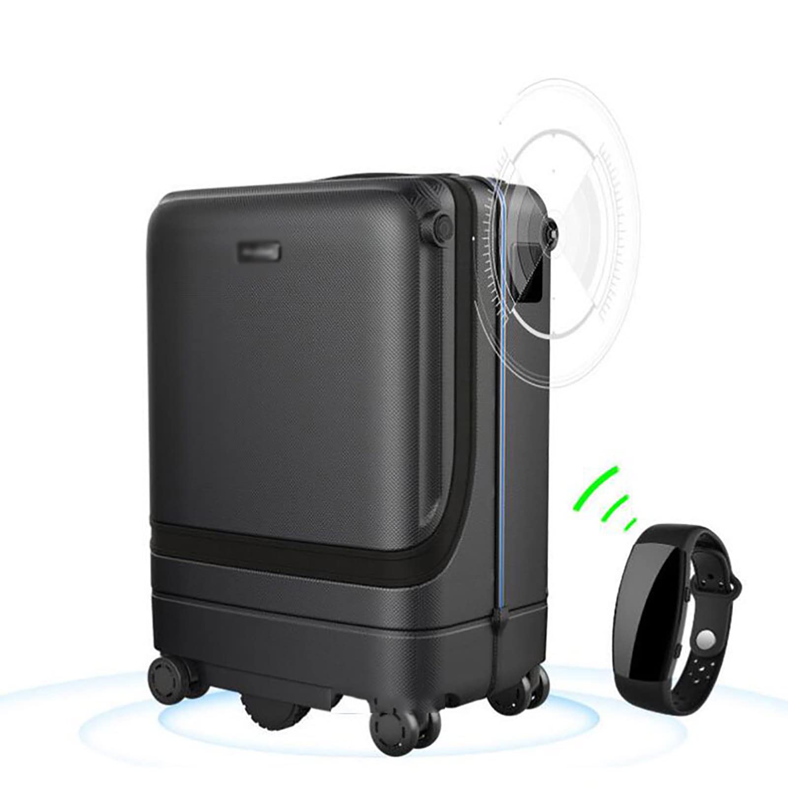 Buy Expandable Luggage, 20 Inches Auto Following Smart Suitcase 30L