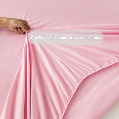 Miniatura 8 de RYNGHIPY Juego de ropa de cama de 6 piezas con purpurina 3D para niños adolescentes niñas y mujeres juego de edredón de color azul turquesa y rosa