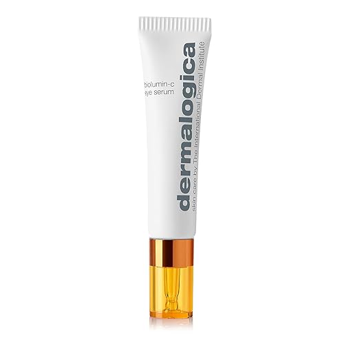 Dermalogica Biolumin-C Vitamin C Eye Serum - Hydrates, Brightens & Firms, Optimal Hydration Around the Eye Area, Reduces Dark Circles, Fights Fine Lines & Wrinkles, for All Skin Types, 15ml - Vitamin C Eye Serum 15ml