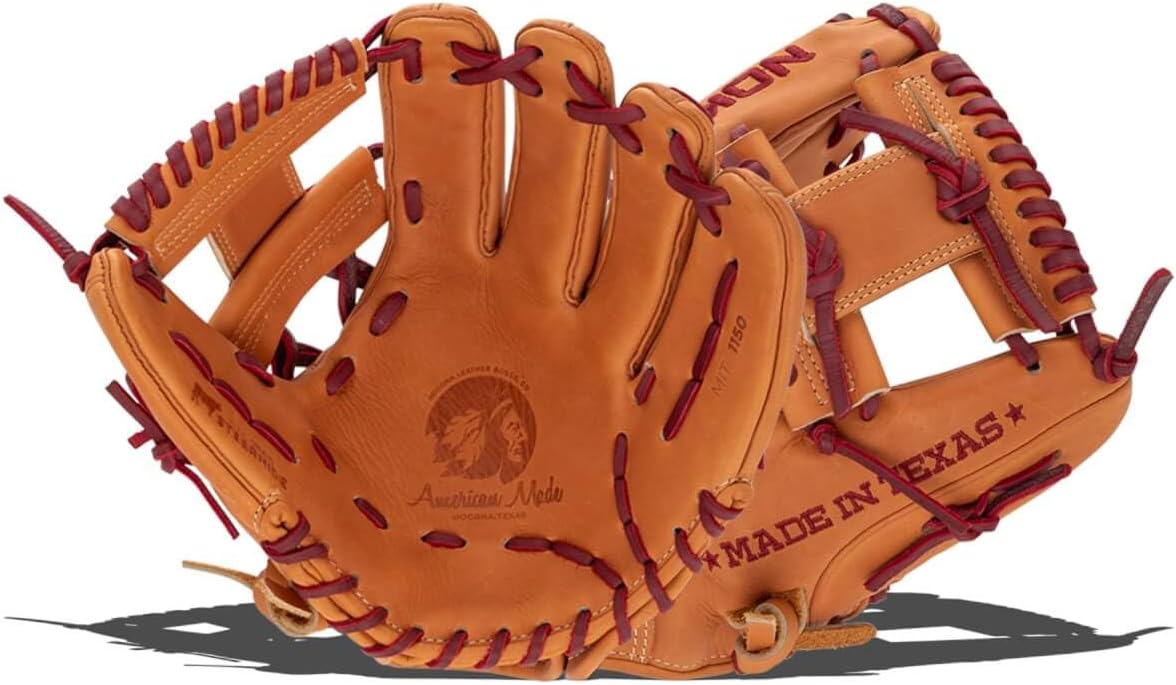 Nokona Made in Texas 11.5" Baseball Glove: MIT1150I Right Hand Thrower