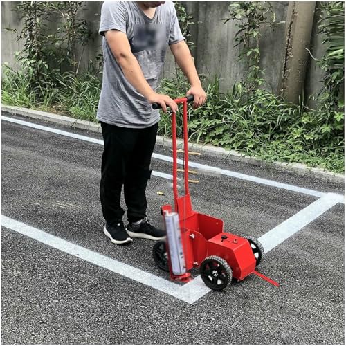 LYJYUJIE Marcado De Líneas De Suelo, Marcado De Plazas Deportivas, Aplicador De Pistas De Presión Manual, Herramientas, Adecuadas para El Marcado De Plazas De Juegos Escolares Y Aparcamientos~/