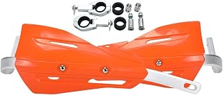 Handlebar Hand Brush Guards Aluminum Handguards Hand Guards For KAYO SX EXC XCF SXF XCW EXCF SMR Dirt Bike MX Motocross Supermoto OFF Road Motorcycle (Color : Black)