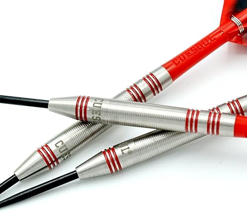 Miniatura 12 de CUESOUL Professional Tungsten Steel Tip Dart Set 85% Tungsten 22g/24g/26g-Glory Series