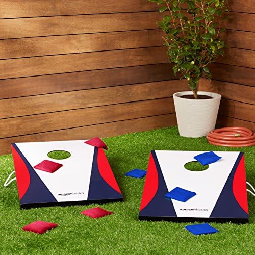 Amazon Basics Cornhole Set