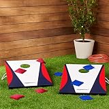 Amazon Basics cornhole en bois, 2 planches et 8 sacs photo 6