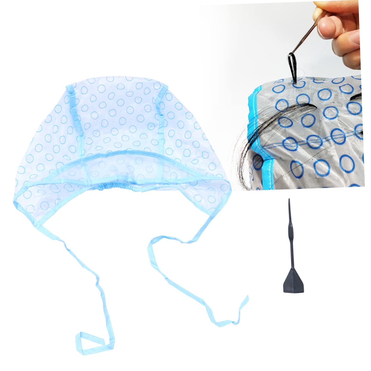 Beavorty 24piezas Gorro Reutilizable Para Teñir Cabello Capuchón De Coloración Herramientas De Salón Para Destacar y Tinte Para Barberías y Uso Doméstico