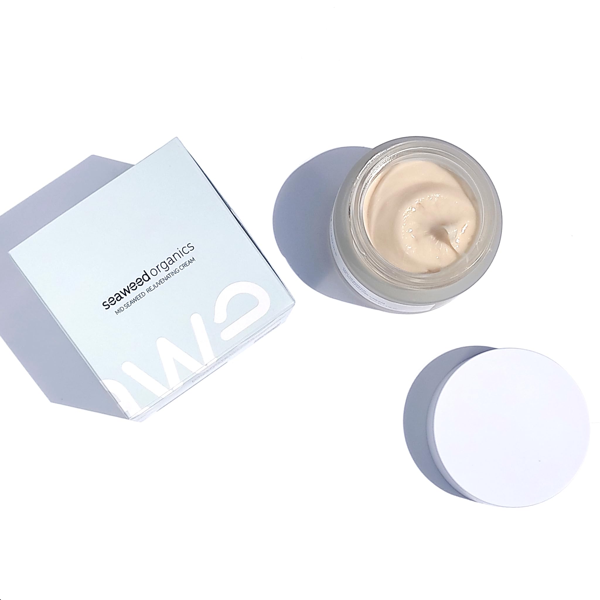 SEAWEED ORGANICS, The Mid Seaweed Rejuvenating Cream, Organic Scottish Dulse, Egg wrack, Bladder wrack extract, Night cream - Image 4