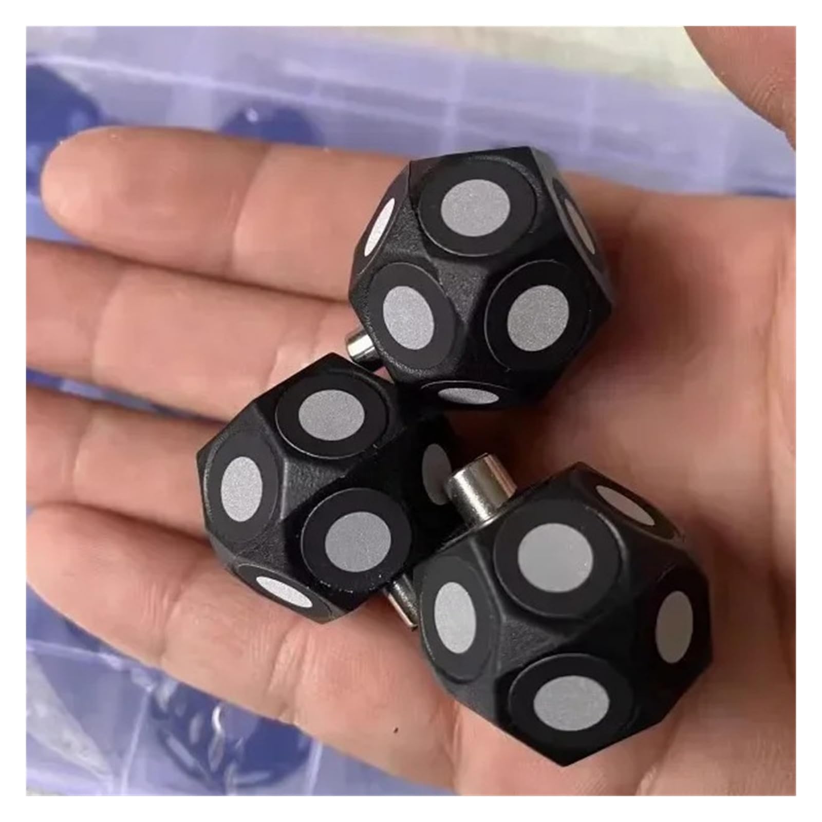 Scanner 3D Portable, sphère magnétique 6mm ID 10mm OD, Point marqueur hautement réfléchissant Facile à réutiliser(50 pcs Ball)