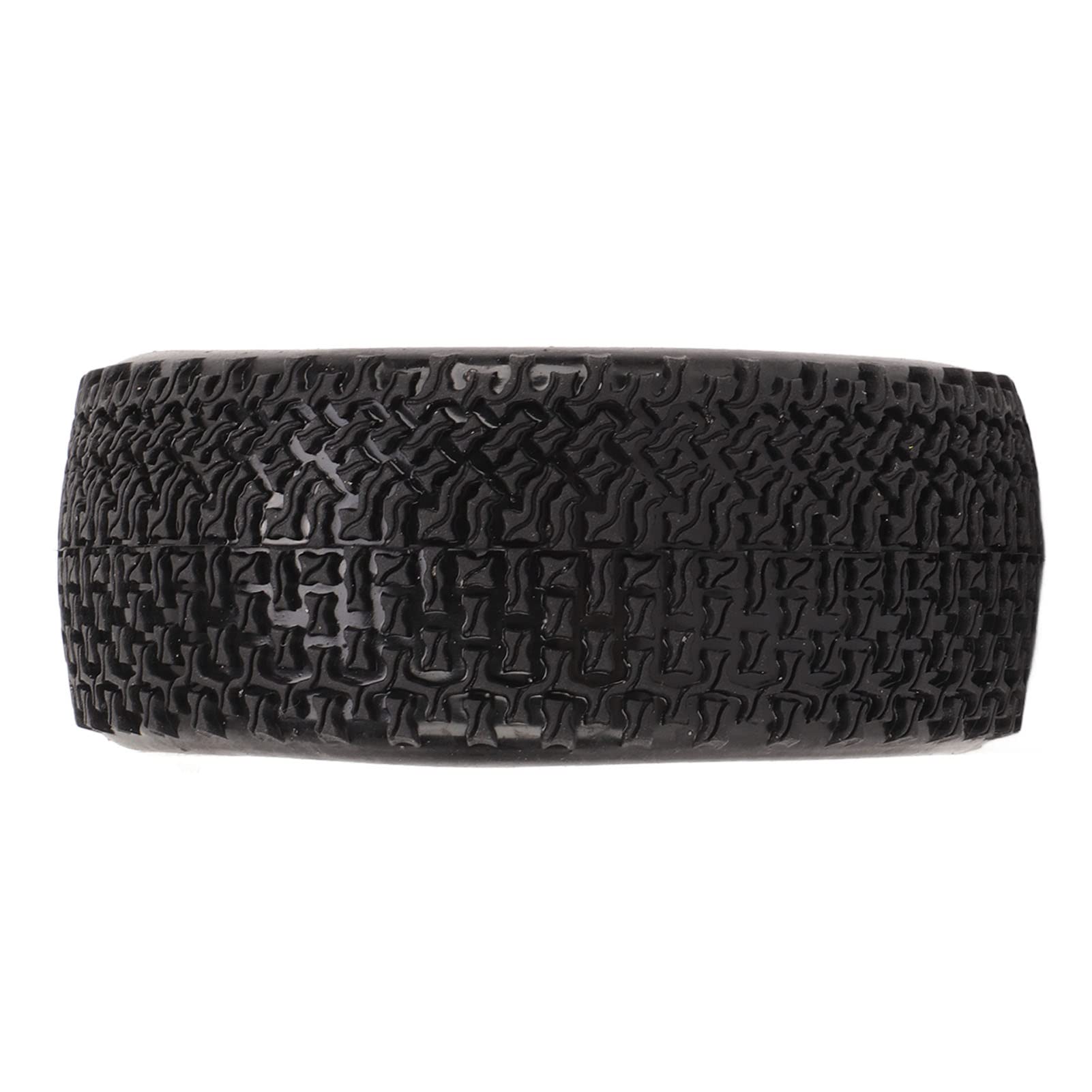 Pneumatico Corto per Camion, Gomma Plastica Resistente all'Usura 4 Pezzi Sostituzione Pneumatici RC per Modellini in Scala 1/10 (Nero)